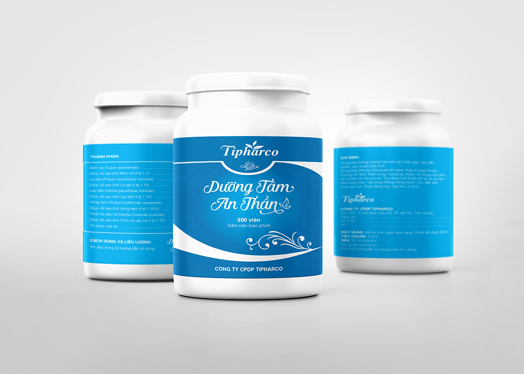 TIPHARCO - Thiết kế bao bì dược phẩm TIPHARCO